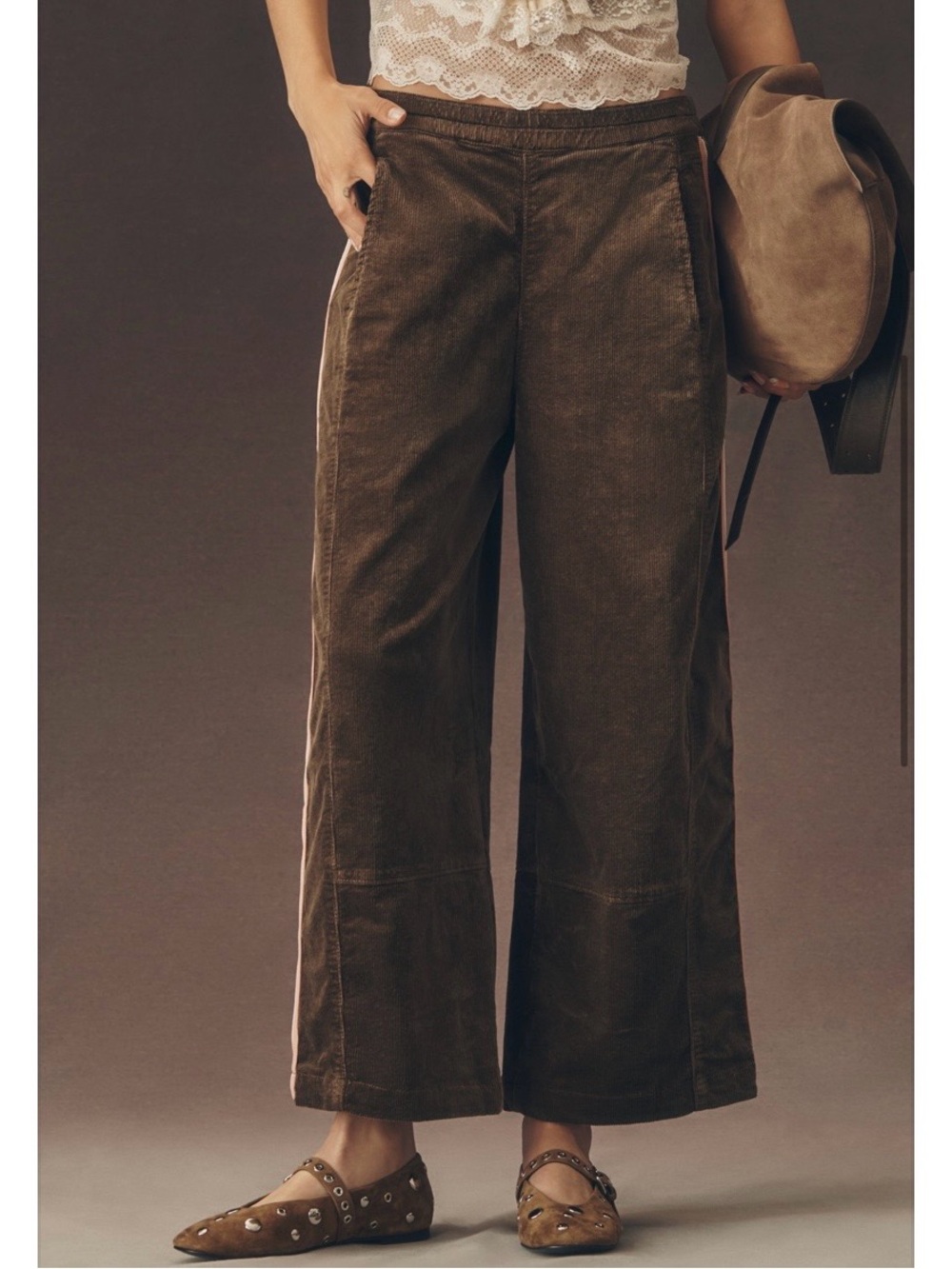 Pilcro Corduroy Barrell Pants